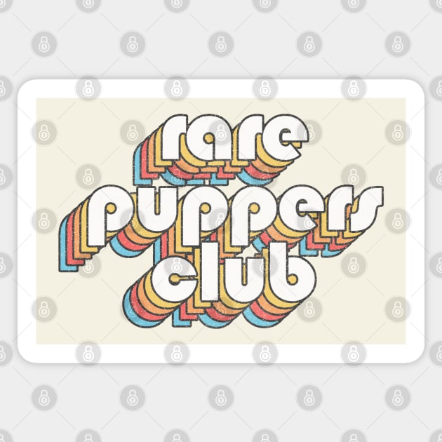 Rare Puppers Club - Doggo Lover Gift Sticker by DankFutura